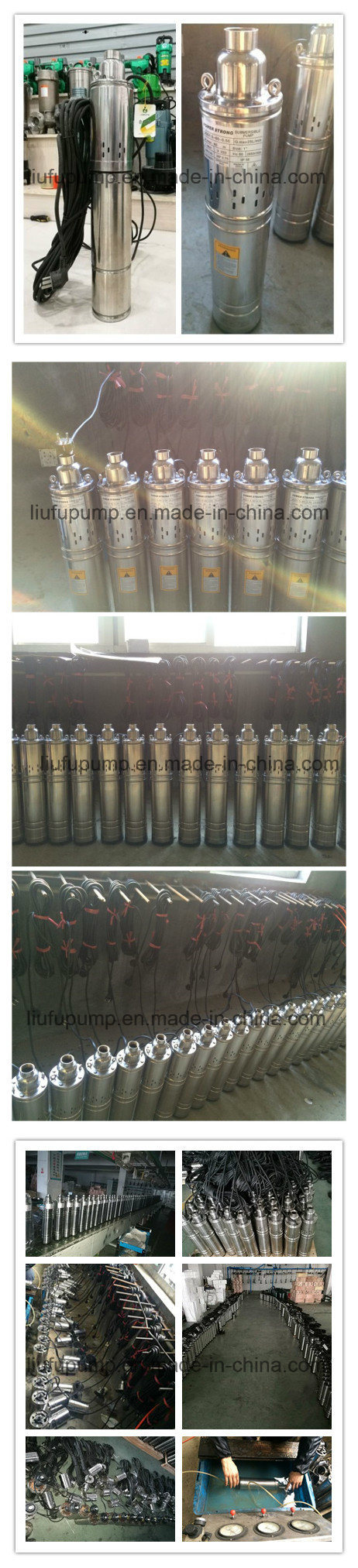 Stainless Steel Pump Body Screw Pump for Clean Water