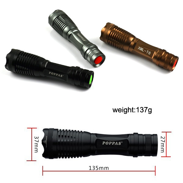 S3 Power Light Rechargeable Zoom Small Rechargeable Torch Light