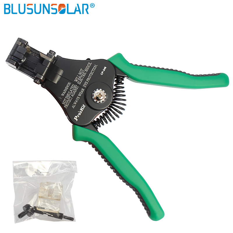 PV Solar Wire Stripper for 14 AWG, 12AWG, 10AWG, 2.5mm2, 4.0mm2, 6.0mm2