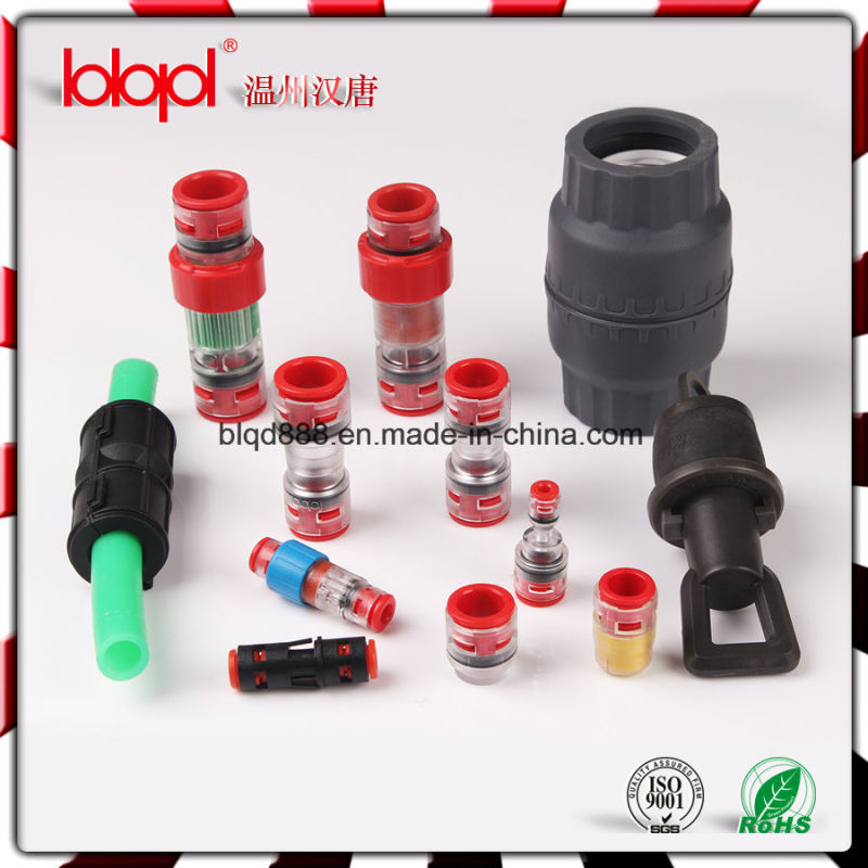 Standard HDPE Pipe Fitting, Transparent Reducer Connectors, Micro-Duct Fitting