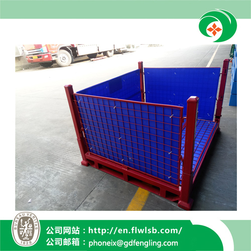 Customized Steel Wire Mesh Container for Warehouse Storage