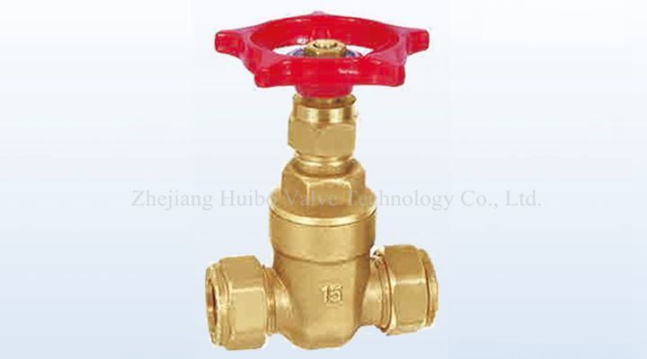 Female Thread Forged Brass Gate Valve in Stock