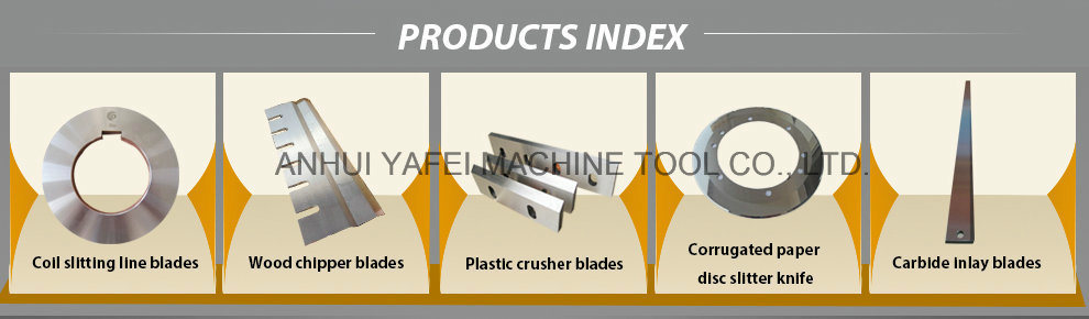 Circular Slitting Knives for Cutting Paper Cardboard and Corrugated Cardboard