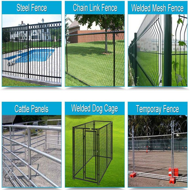 Galvanized/PVC Coated Welded Wire Mesh Fence (anti-climb type)