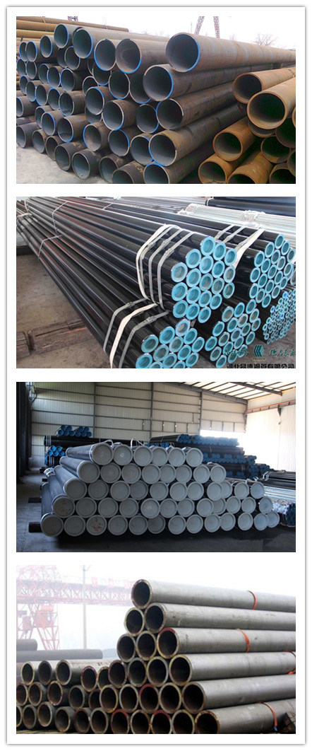 ASTM API 5L Black Carbon Steel Pipe for Transport