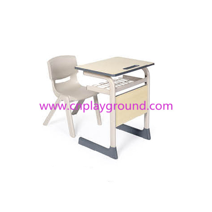 Metal Classroom Furniture School Table and Chair Set (HF-07905)