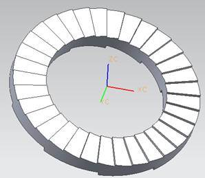 Ss Washer DIN25201 Double Fold Self-Locking Twin Washer