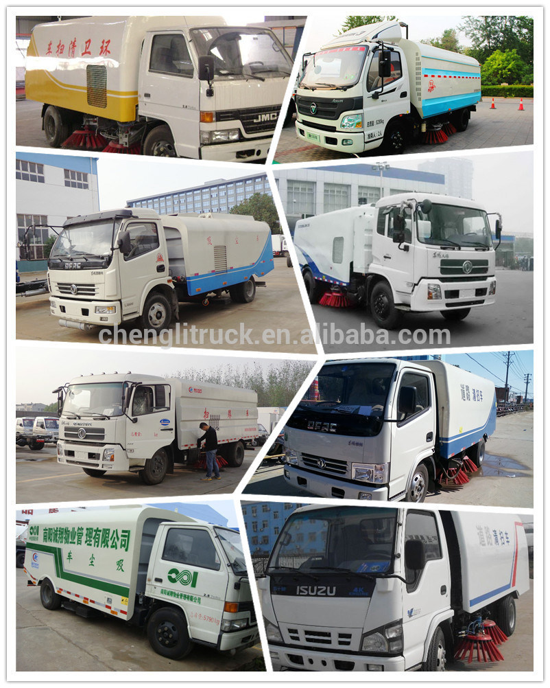 Road Sanitation Dongfeng 4X2 10cbm Tanker Efficient Sweeper Vacuum Truck