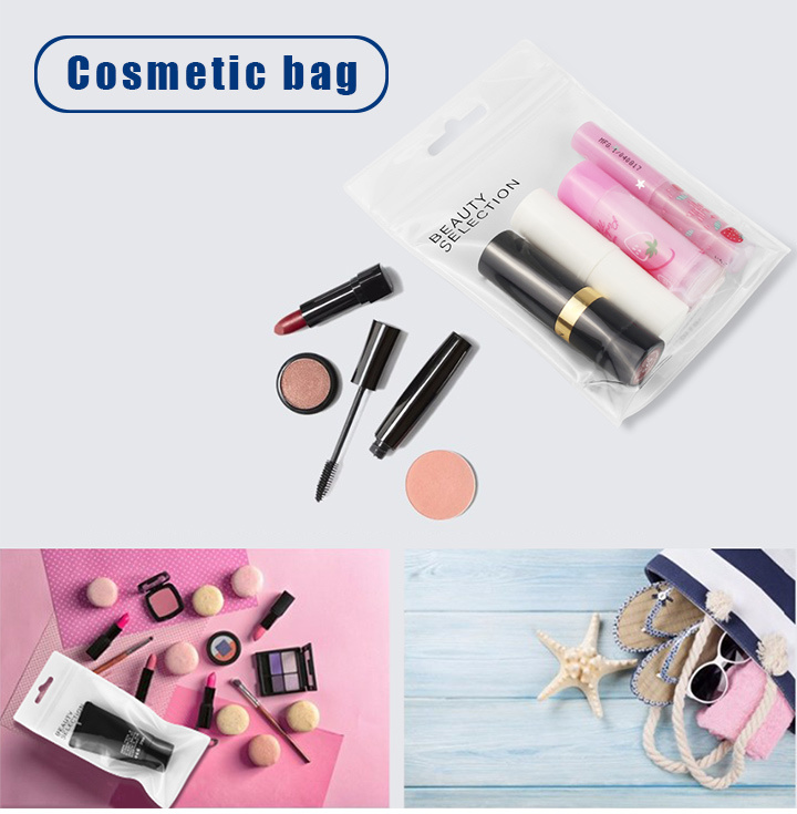 Eco-Friendly Plastic Fashion Storage Cosmetic Bag