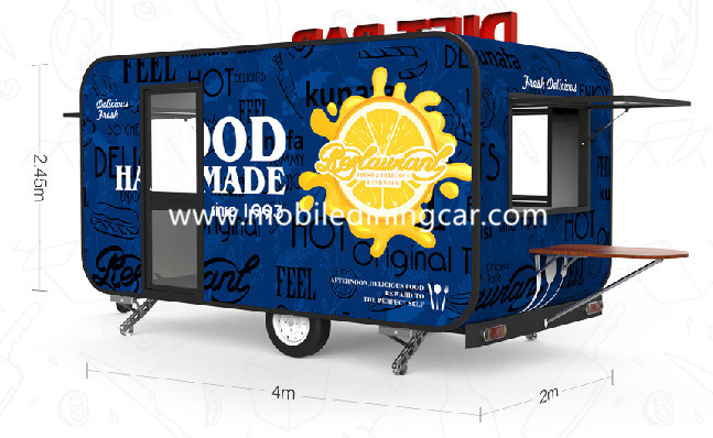 2018 Mobile BBQ Trailer for Sale/Small Food Cart Business (CE)