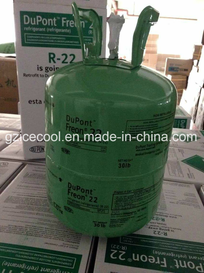 DuPont Suva Net Weight 13.6kg Freon R22/R404A/R134A/R410A/R407c Refrigerant (refrigerante) Gas