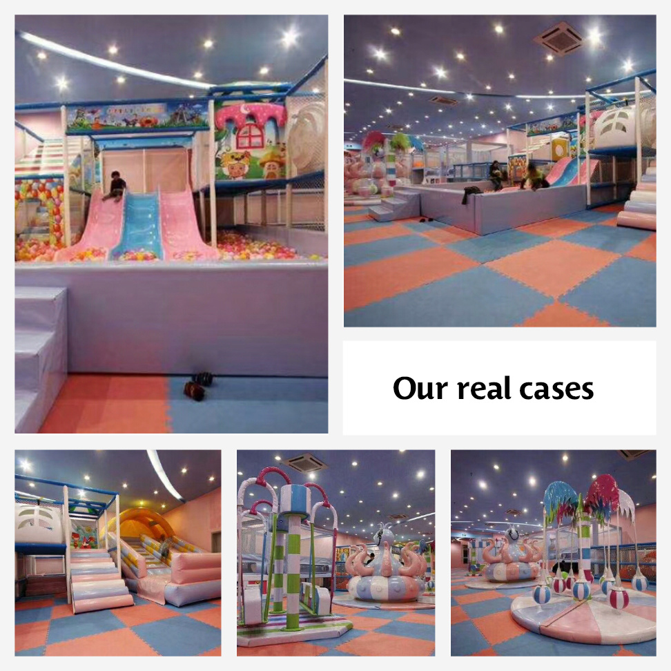 Promotion Amusement Zone Indoor Soft Kid's Playground Equipment
