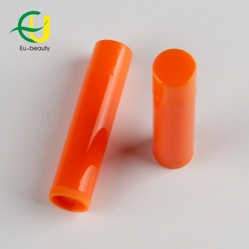 Empty Round Lip Stick Tube Package