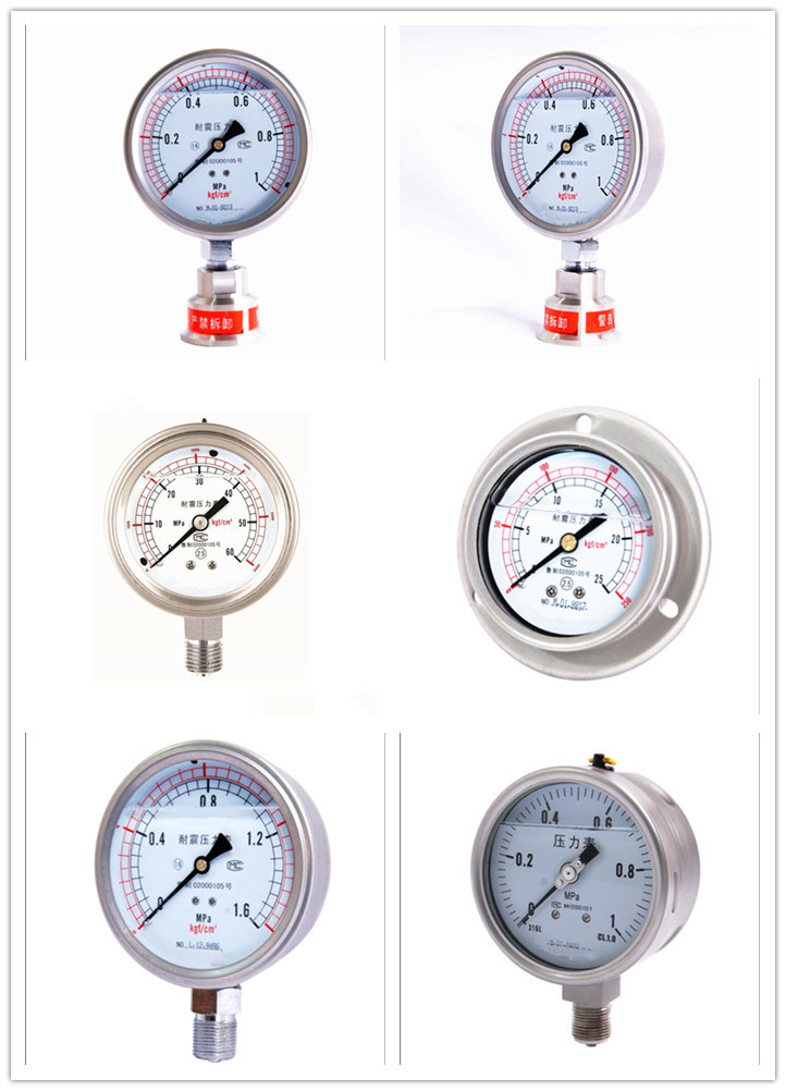 Ytn-60 Most Popular Shock - Resistant Vibration-Proof Pressure Gauge