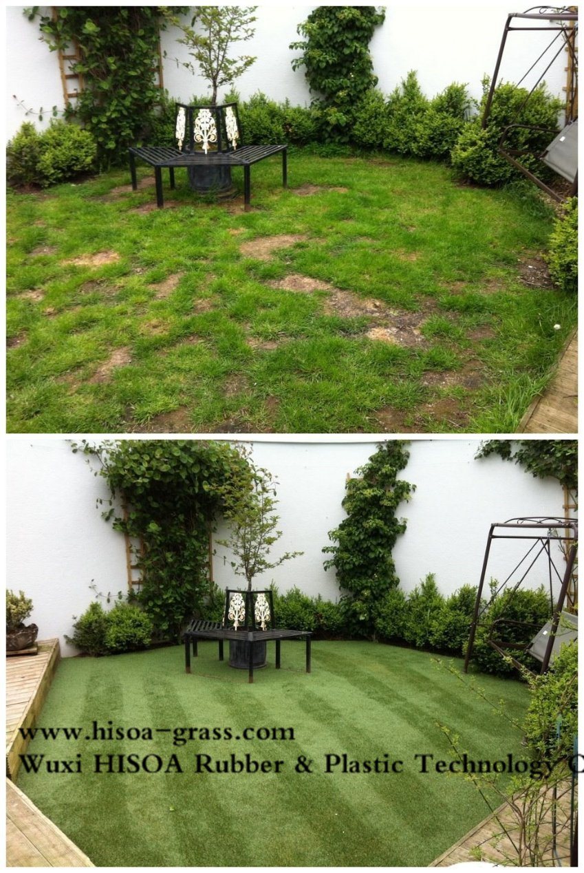 Home Balcony Artificial Grass Synthetic Turf 40mm