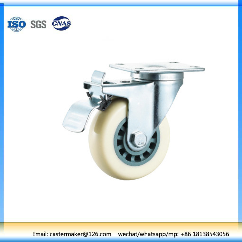 Medium Duty Double Ball Bearing PP Caster