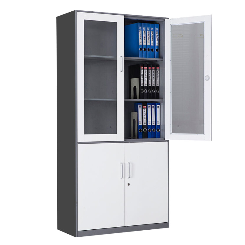China High Quality Kd Construction Metal Door Cupboard Cabinet