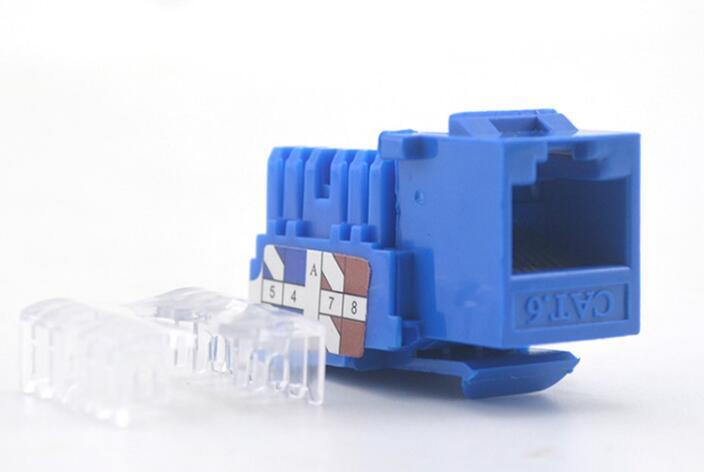 UTP Cat5e CAT6 RJ45 Keystone Jack