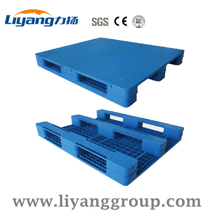 HDPE PP Steel Euro Rackable Reinforced Smooth Flat Feet Rack Recycled Plastic Pallet