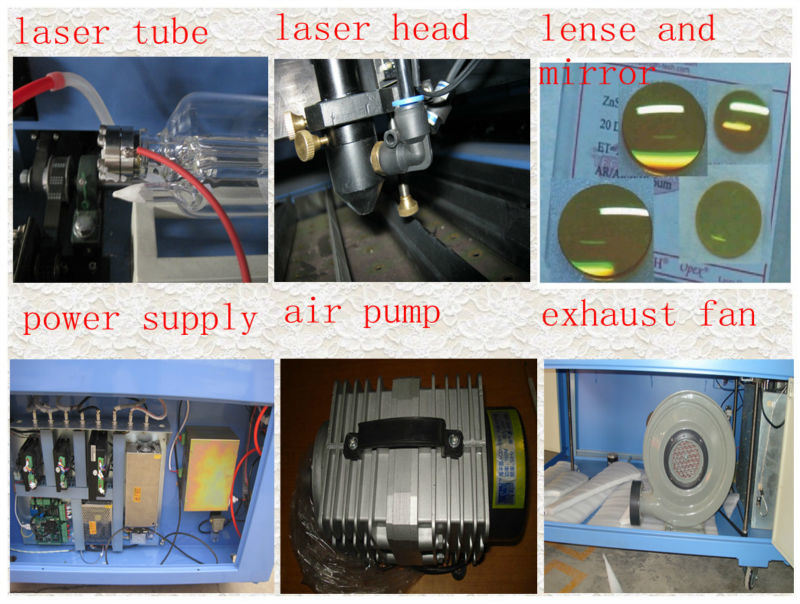 Nonmetal CNC CO2 Laser Cutting Engraving Machine