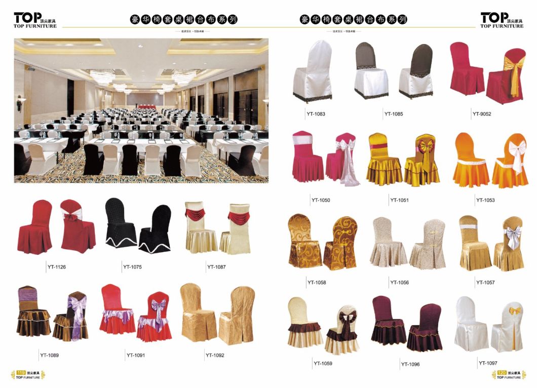 Classy Polyester Banquet Chair Covers