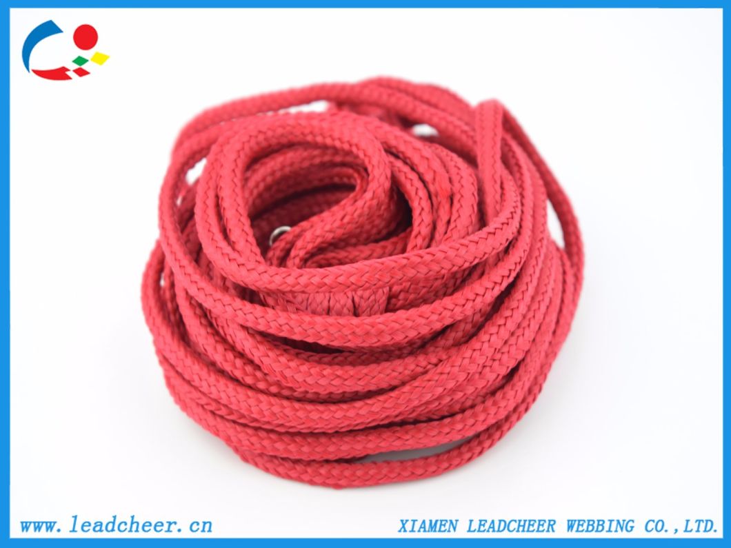 6mm Red Factory Wholesale Braided Polypropylene Rope