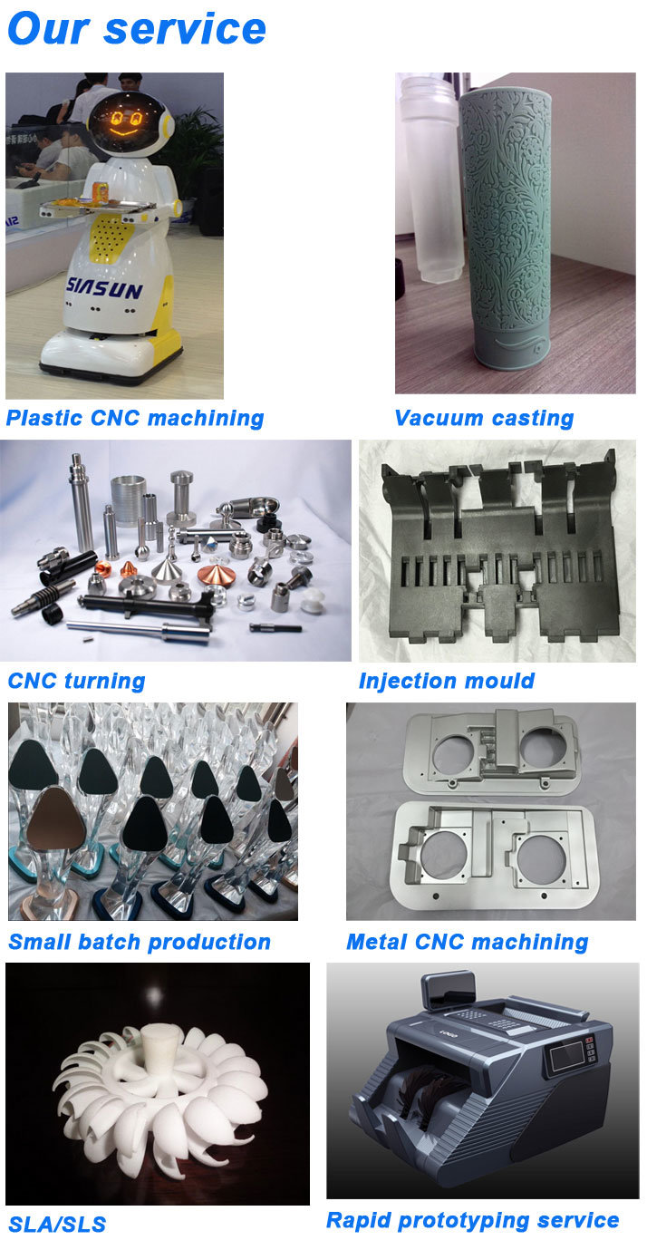 Rapid Prototype Part, ABS, PE, PVC, PP, Stainless Steel, Aluminum Rapid Prototyping Service by CNC Machining
