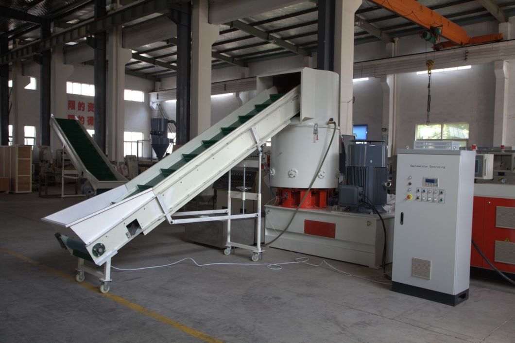 Hot Sale Lianguan Brand HDPE LDPE Film Plastic Granulating Machine