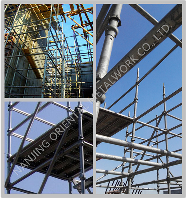 Cuplock Scaffolding Vertical Standard for Construction