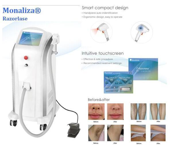 Epilasyon Aletleri Lumenis Lightsheer/808nm Diode Laser Beauty Equipment Medical Ce FDA Tga