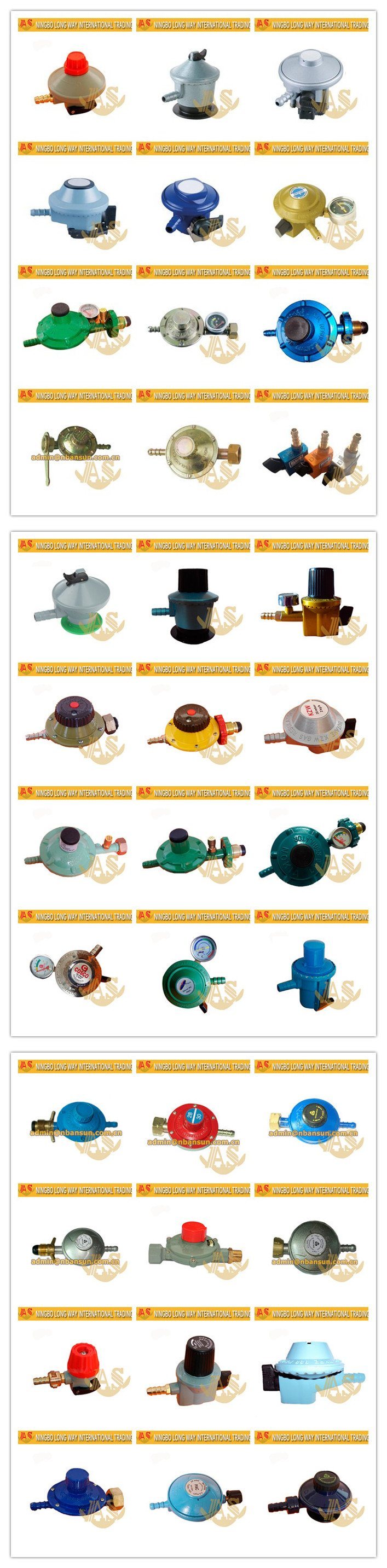 New Style LPG Cooking Gas Pressure Regulator for Africa
