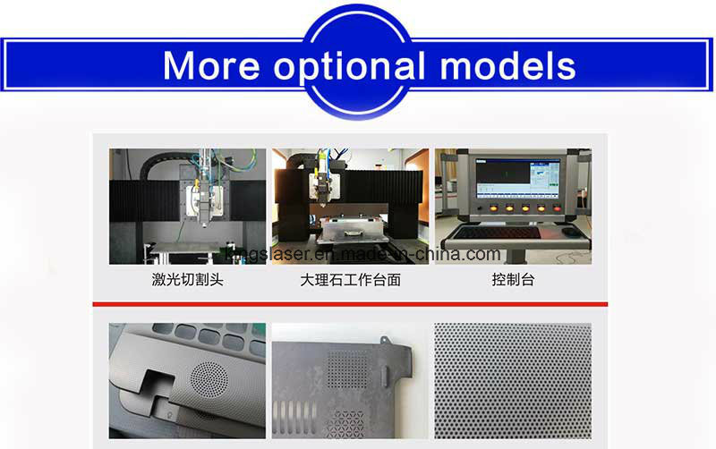 CNC Fiber Laser Cutter with Rotary Device Cheap Fiber Laser Metal Tube Cutting Machine