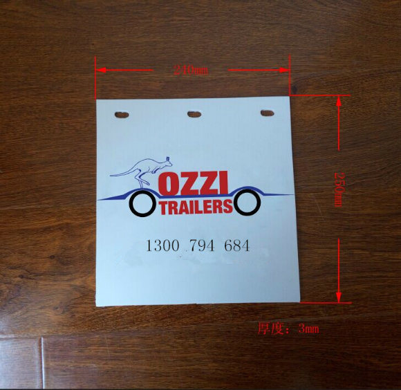 Customized Universal Car Mud Flaps with Logo