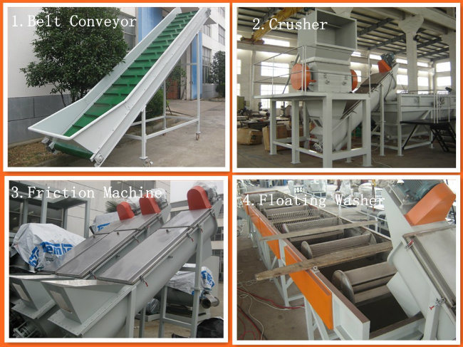 Pipe Drying System Waste Plastic PP PE Film Washing Machine