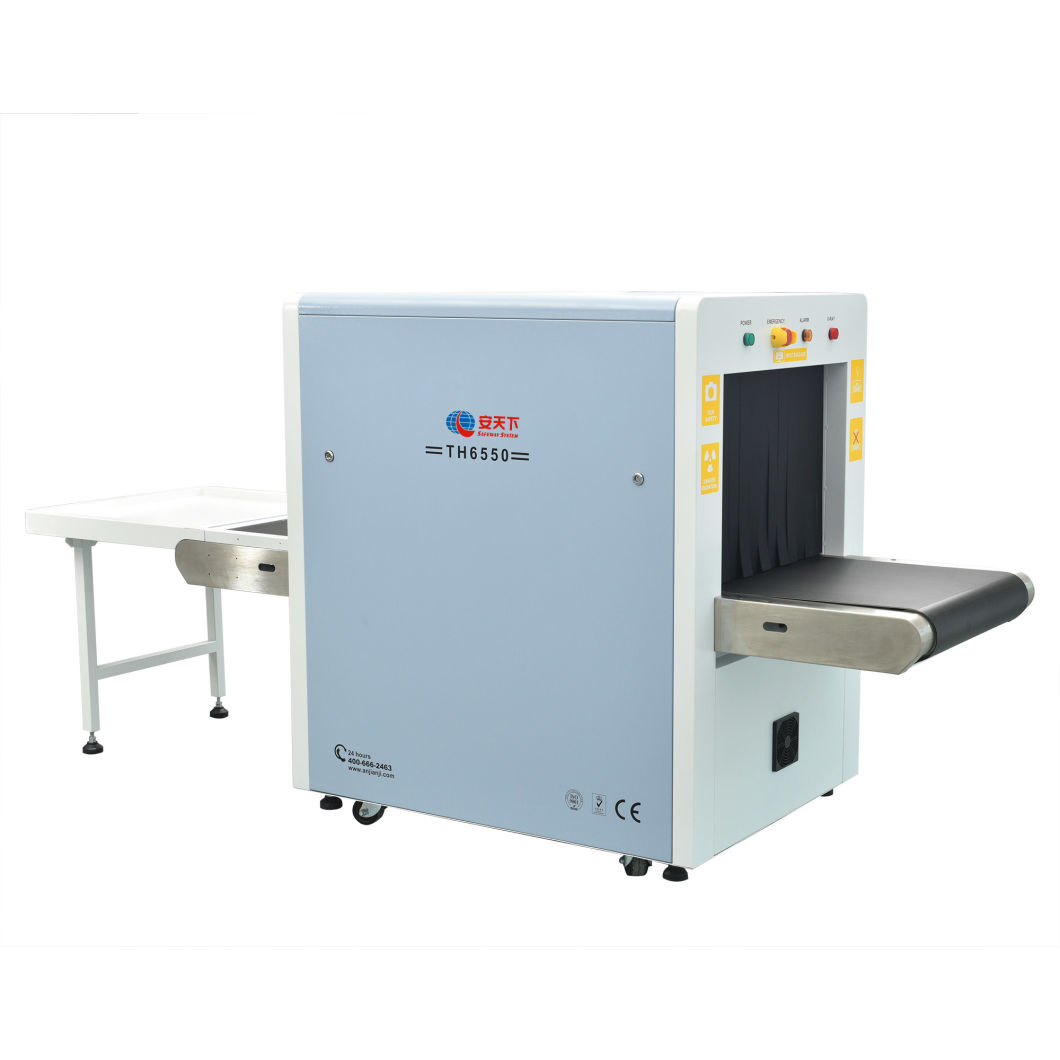 Top Quality X Ray Luggage Screening Equipment 6550 X Ray Baggage Scanner Security Machine Made in China