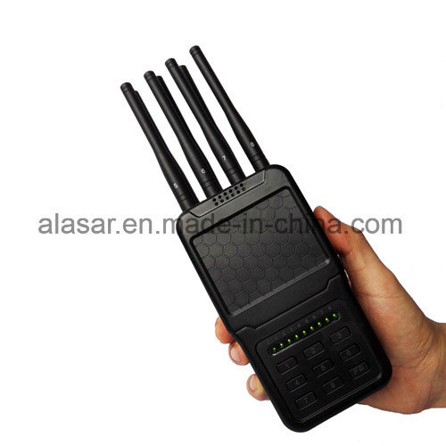 8 Bands Portable Handheld Mobile Signal Jammer 8 Band