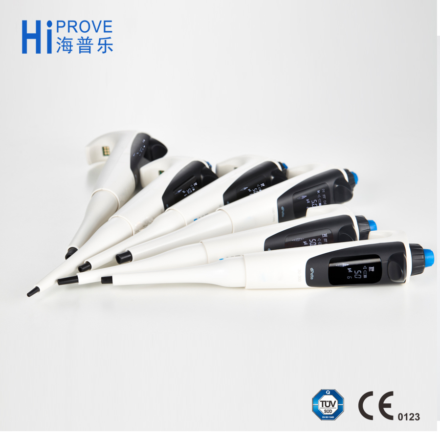 Single Channel Electric Auto Pipette with LCD Display Three Speed Range