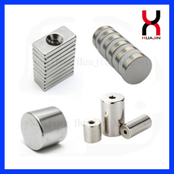 Neodymium Iron Boron Customer Size Cylinder Magnet
