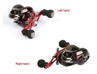 Magnetic Force Stopper Right Hand and Left Hand Baitcasting Reel