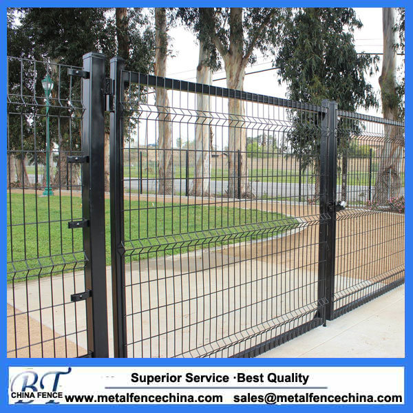 PVC Coated Welded Metal Wire Mesh Fence