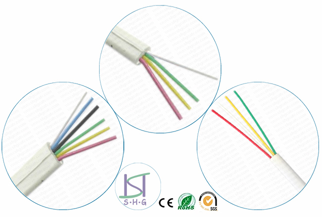 High Quality 6 Cores Round Telephone Cable