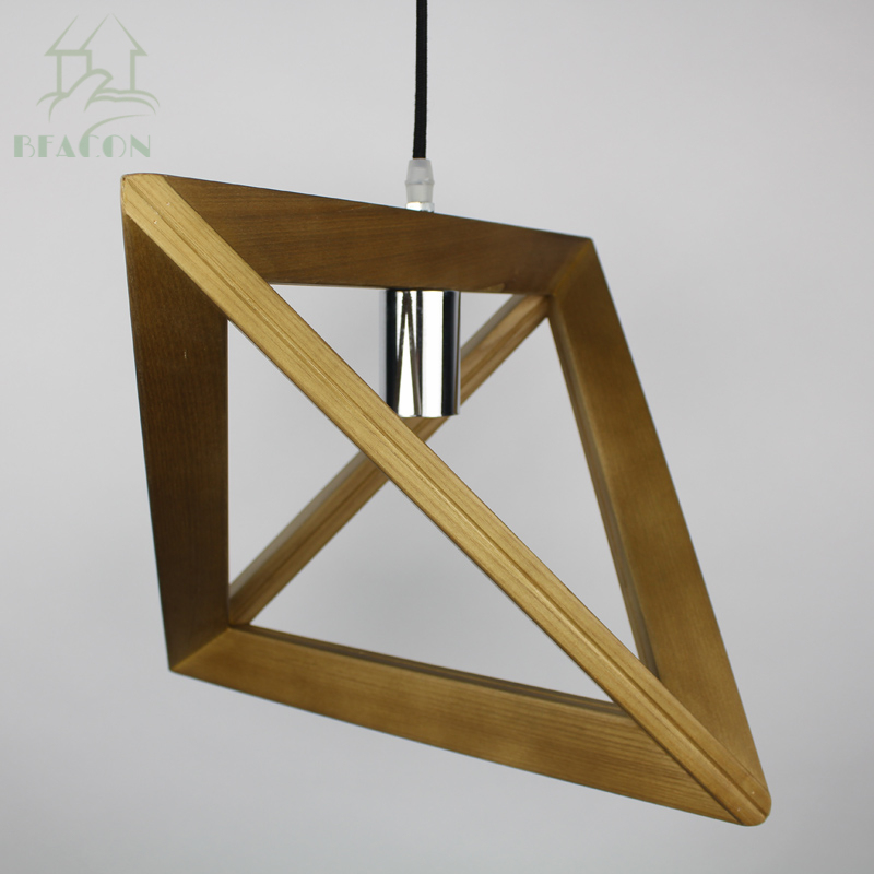 Fancy Wooden Pendant Lamp