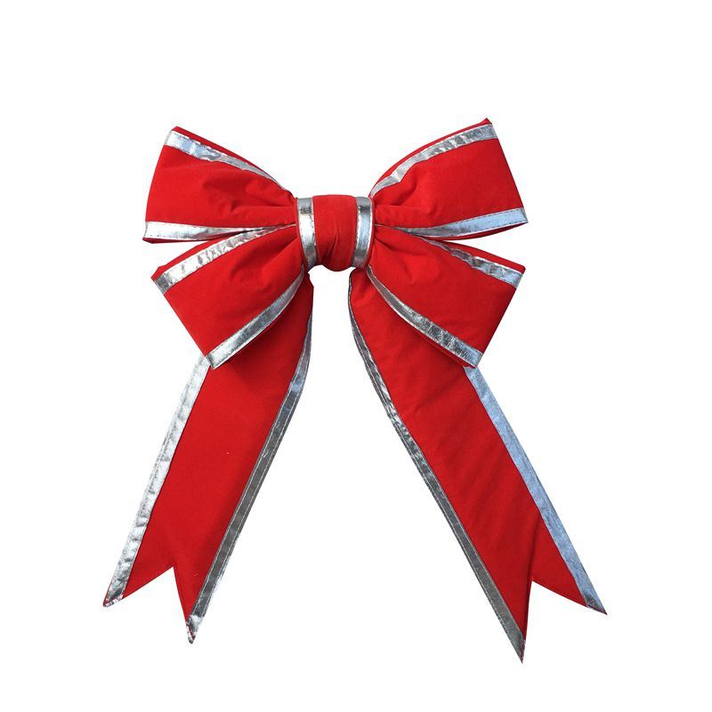 Christmas Outdoor Decoration Bow with LED Light