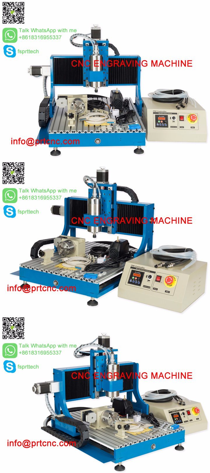 Wood CNC Router Machine for Engraving and Carving