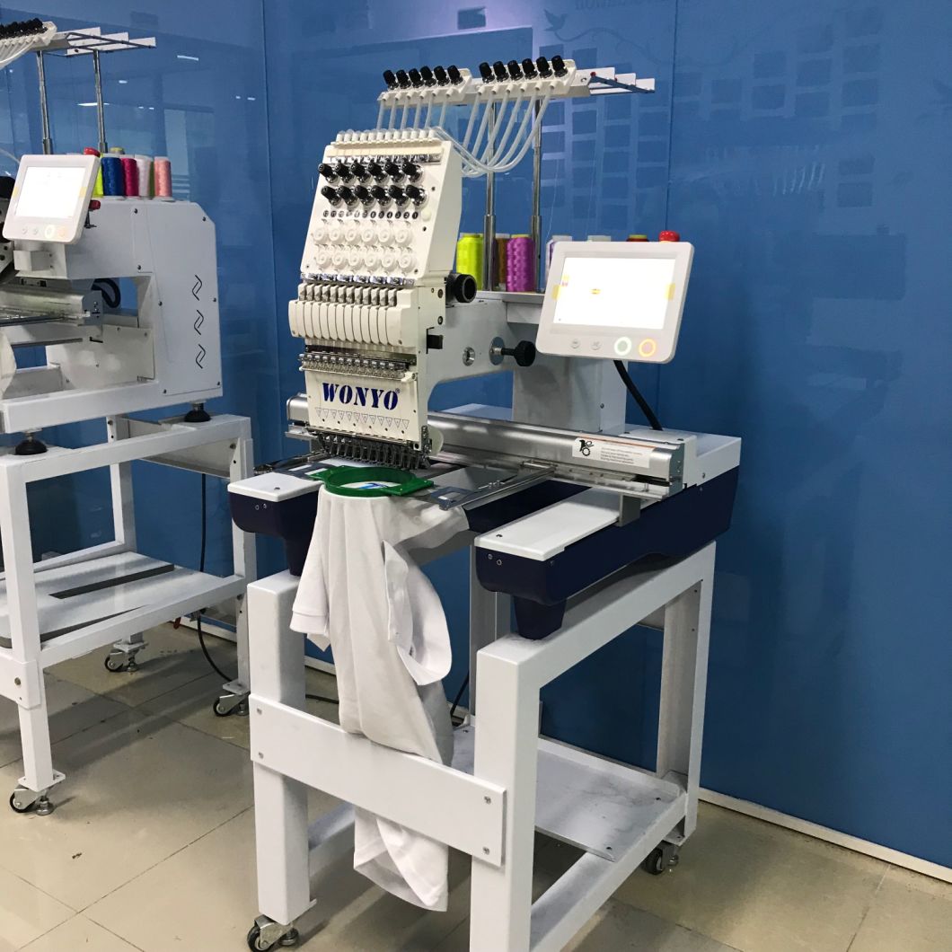 Wonyo Computerized One Head Used Barudan Embroidery Machine for Sale