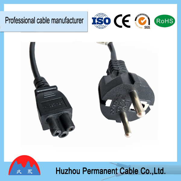 Factory Price European Indoor Electrical Power Extension Cord and Plug