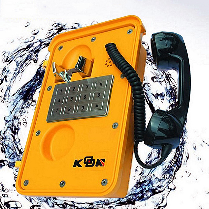 Metal Keypad Phone Industrial Explosion-Proof Telephone Tunnel Telephone