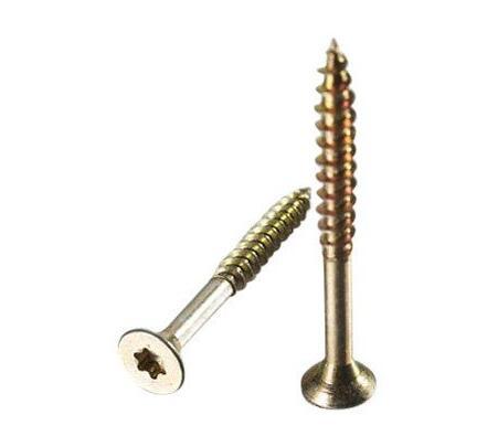 DIN7505 Single/Double Countersunk Head Galvanized Chipboard Screws