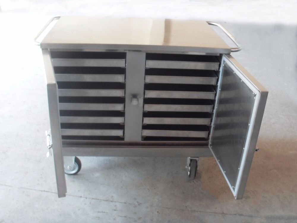 Thr-FC003 Hospital Electric Heating Dinner Trolley