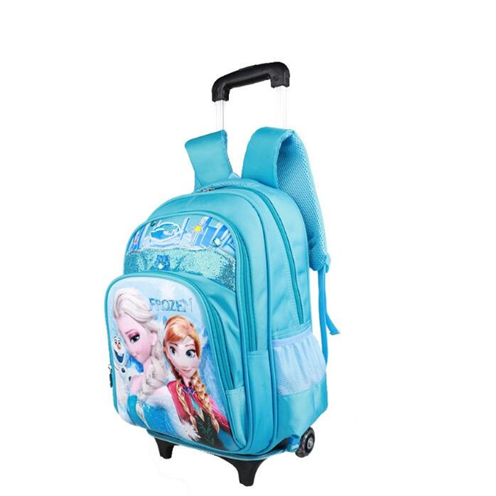 Custom School Shoulder Backpack Bag, Cartoon Kids Student Trolley Backpacks, Child School Rolling Wheeled Backpack Bag